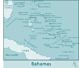 Bahamas Map