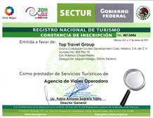 Licencia Sectur